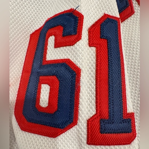 Premier New York Rangers Rick Nash #61 NHL Jersey White Mens Size youth L/XL - Picture 3 of 7